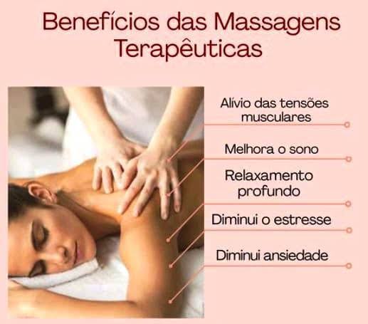 Massagem relaxante ou terapêutica