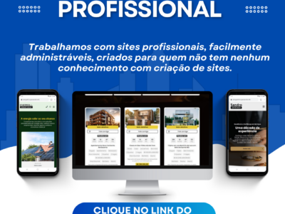 Criação de Site Profissional com qualidade extrema e preço justo.