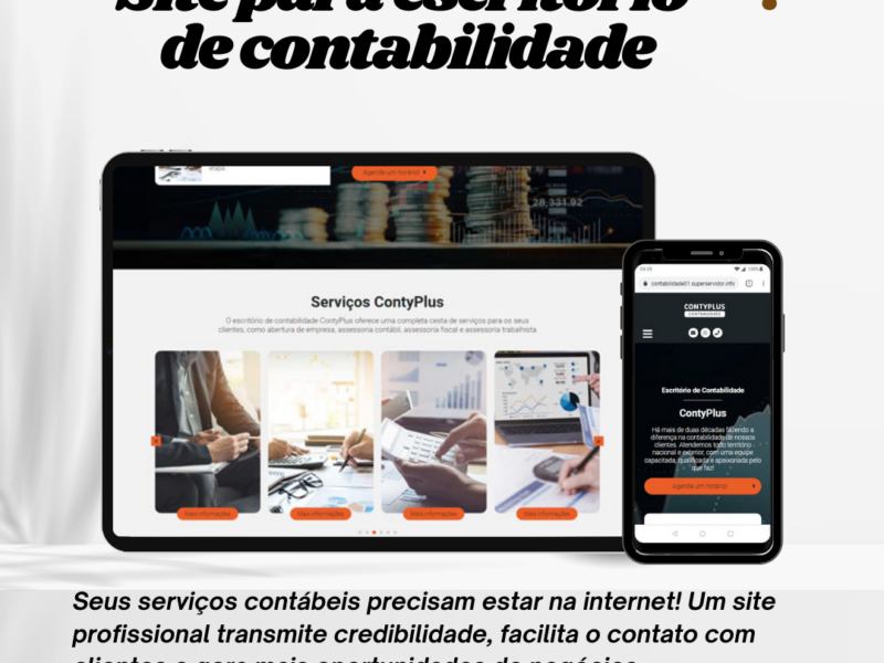 Criação de Site Profissional com qualidade extrema e preço justo.