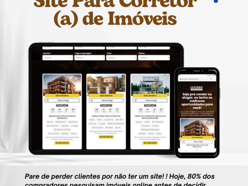Criação de Site Profissional com qualidade extrema e preço justo.