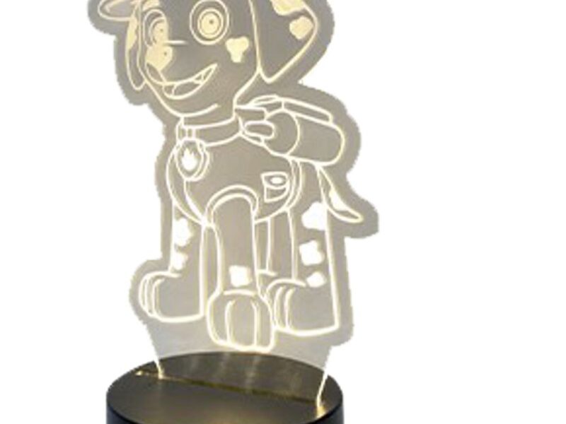 Luminária Led Em Acrílico - Personalizada Tamanho 15x21