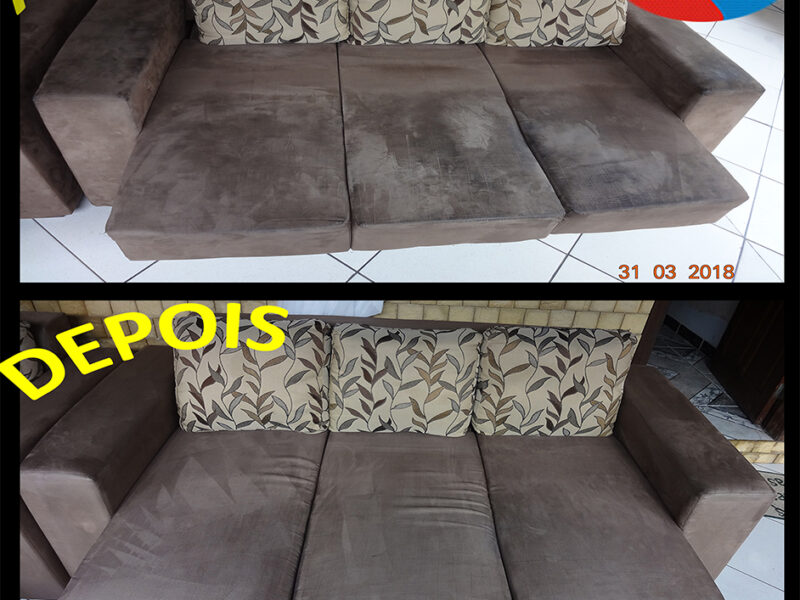 Limpeza Higienização de Sofá em Fazenda Rio Grande
