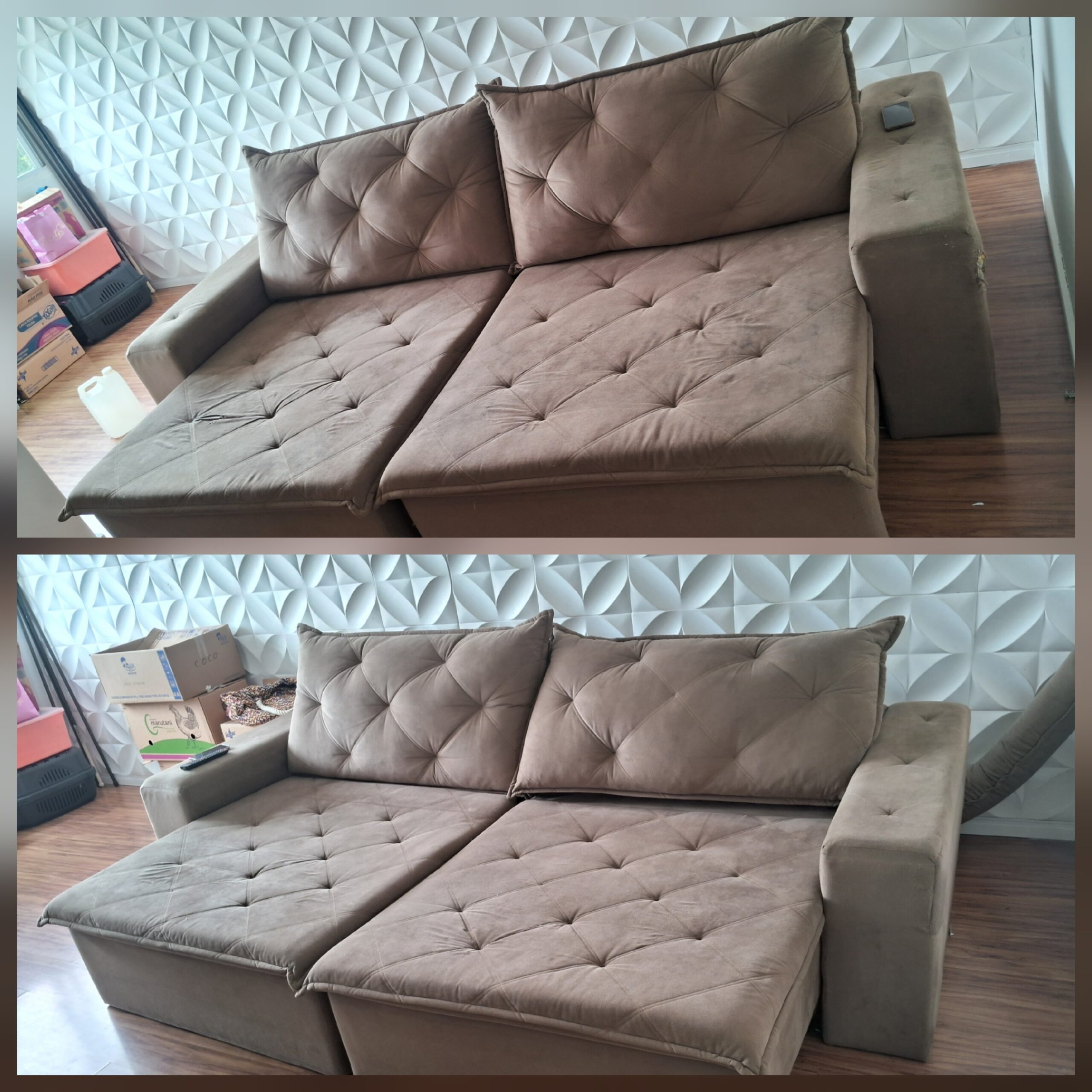 Limpeza Higienização de Sofá em Fazenda Rio Grande