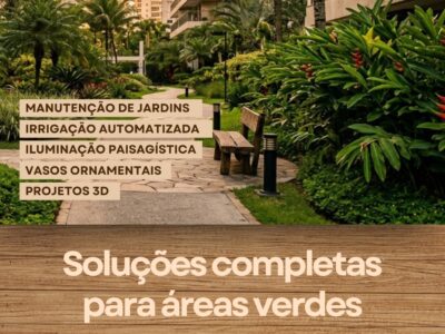 MANUTENÇÃO DE JARDINS - CONDOMÍNIOS RESIDENCIAIS E CORPORATIVOS