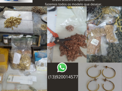 Prestação de serviço em solda quente bijuterias