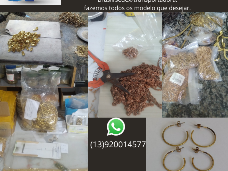 Prestação de serviço em solda quente bijuterias