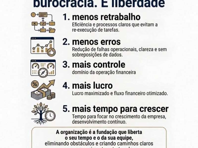 ORGANIZAÇÃO FINANCEIRA PARA EMPRESAS (BPO Financeiro)