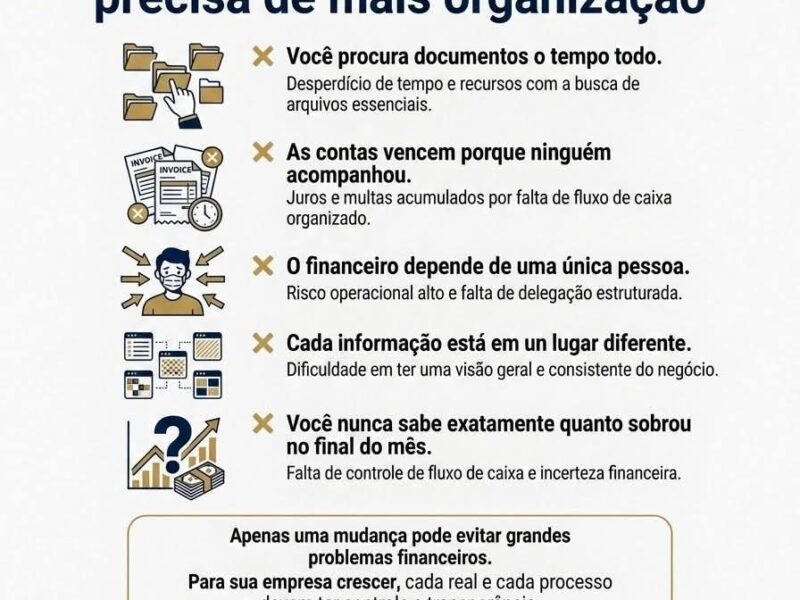 ORGANIZAÇÃO FINANCEIRA PARA EMPRESAS (BPO Financeiro)