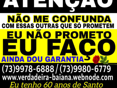 CONSULTA GRÁTIS E AMARRAÇÃO AMOROSA NA BAHIA (73)9980-6779