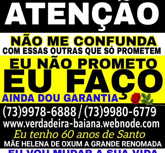 CONSULTA GRÁTIS E AMARRAÇÃO AMOROSA NA BAHIA (73)9980-6779